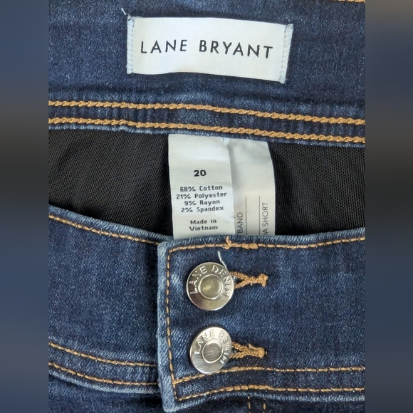 Lane Bryant Indigo Jean Shorts - Picture 3 of 10